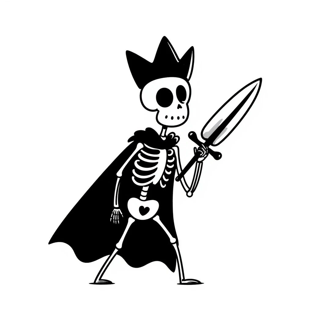 Wraith King from Dota emoji