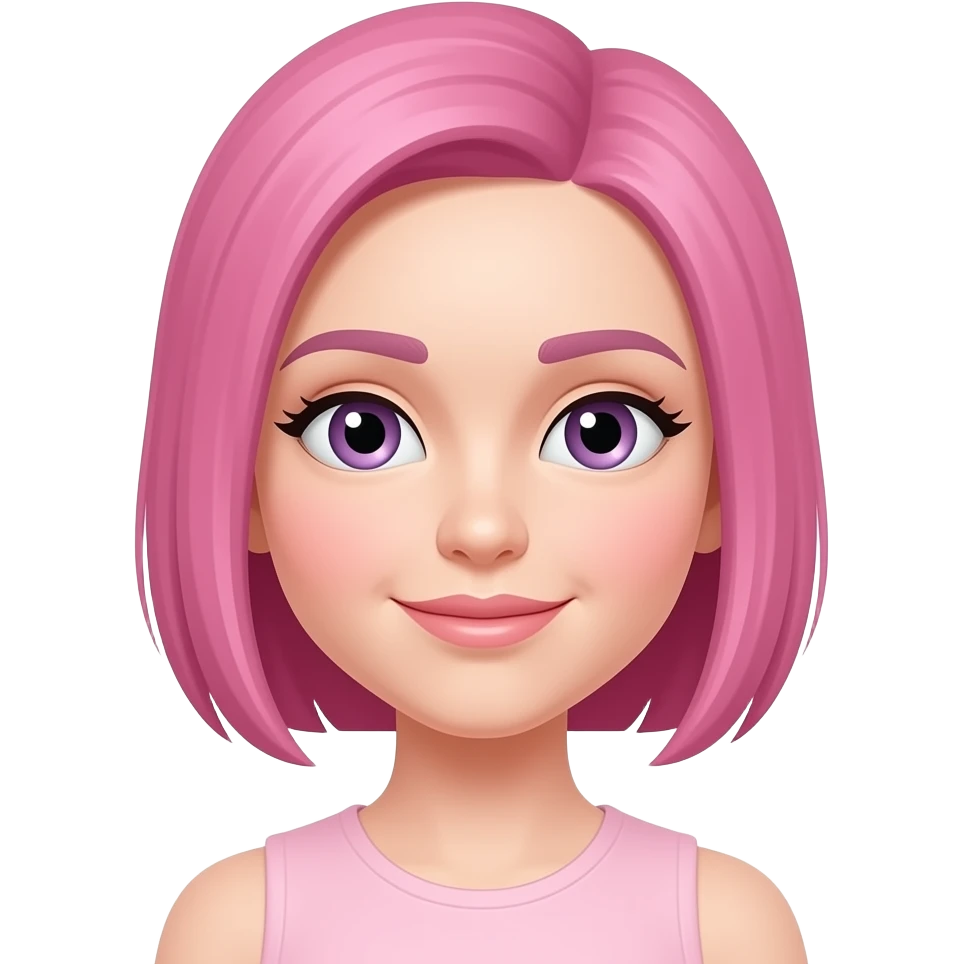 pink skin girl emoji