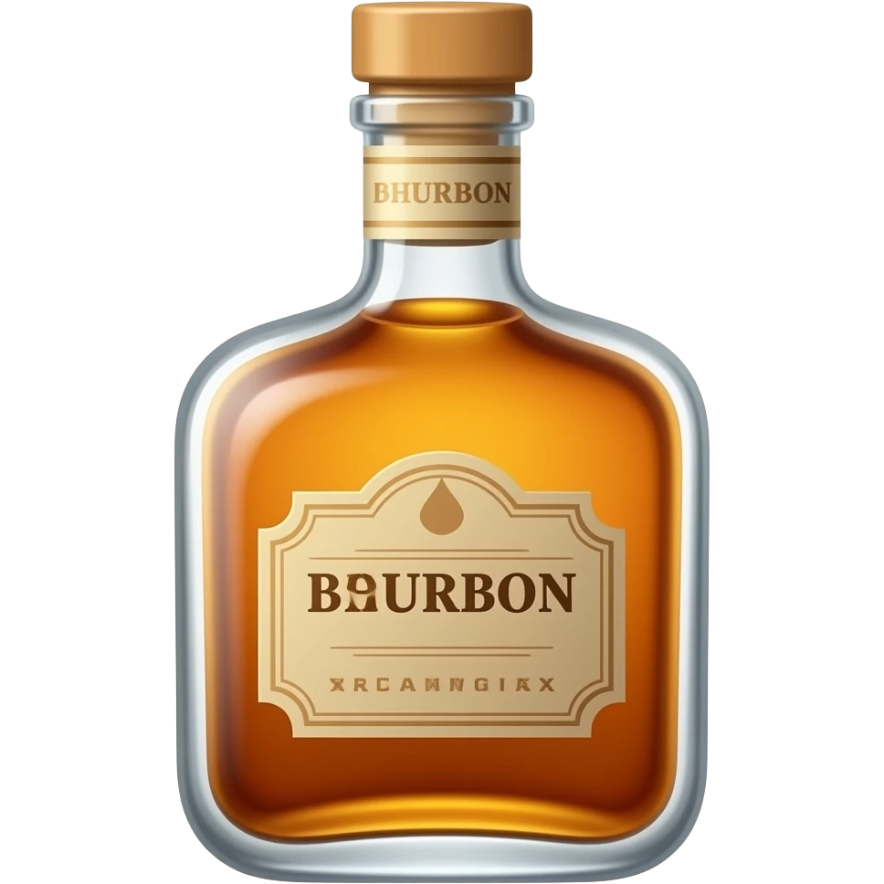 bourbon bottle emoji