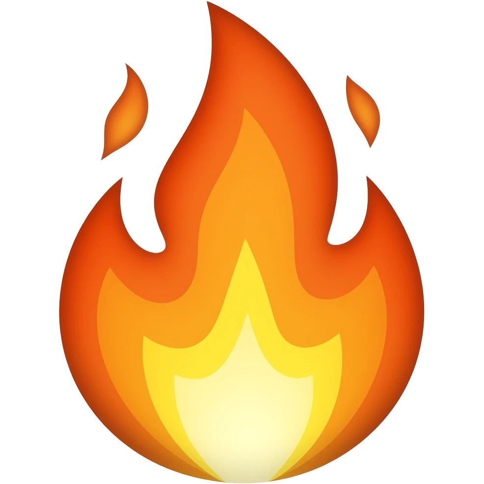 Fire emoji