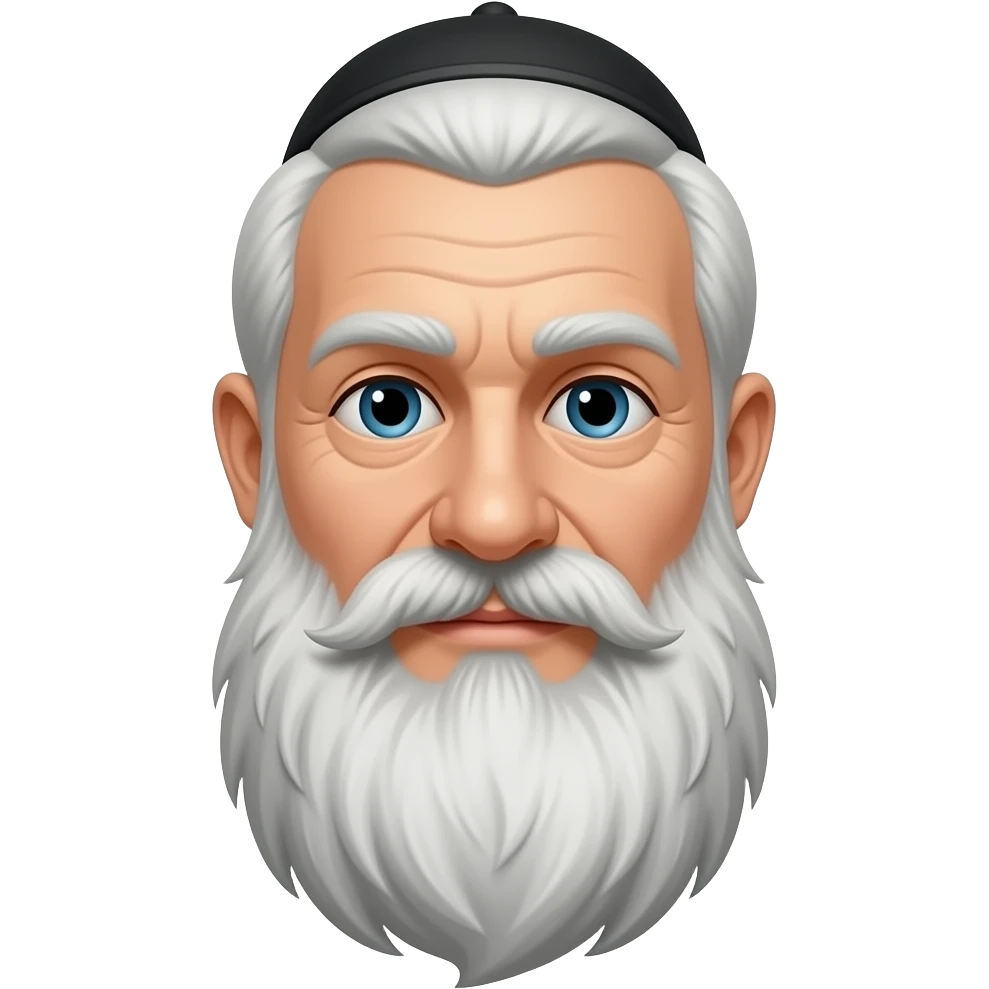 Jewish rabbi emoji with long nose emoji emoji