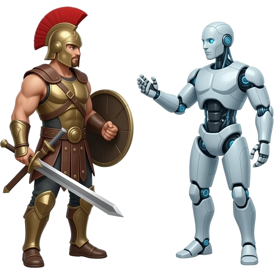 but your opponent turns out to be a flawless robot? emoji