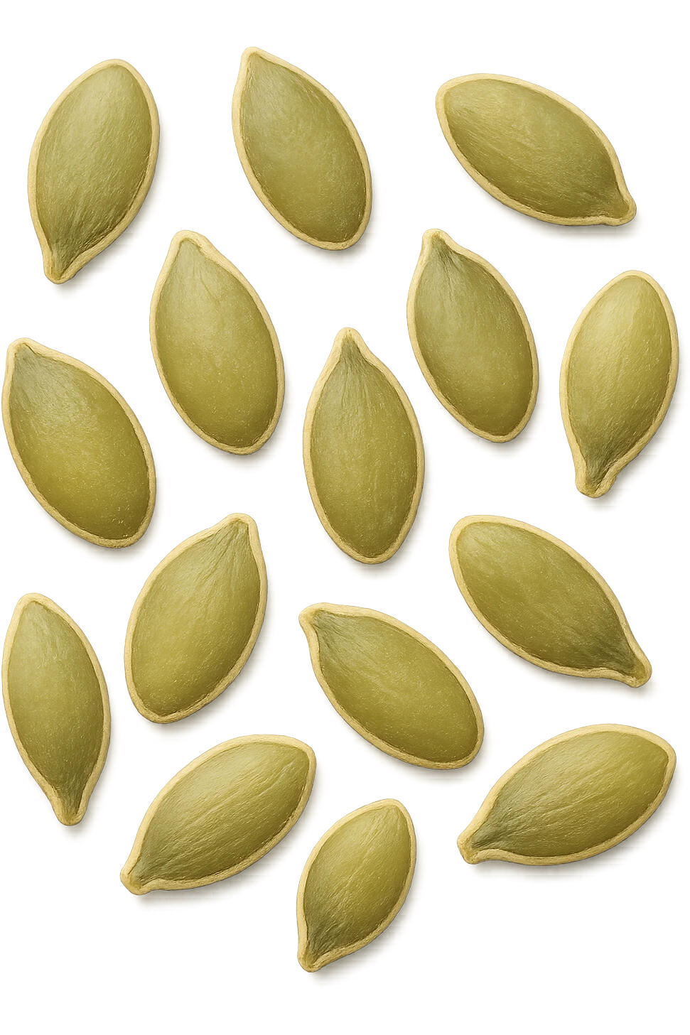semi di zucca viste dall'alto emoji