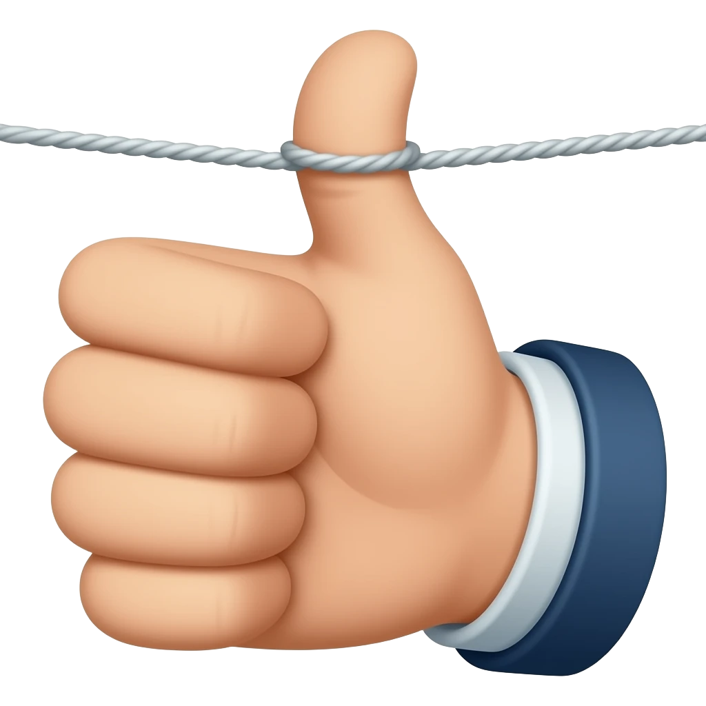 Nah çeken parmak emoji