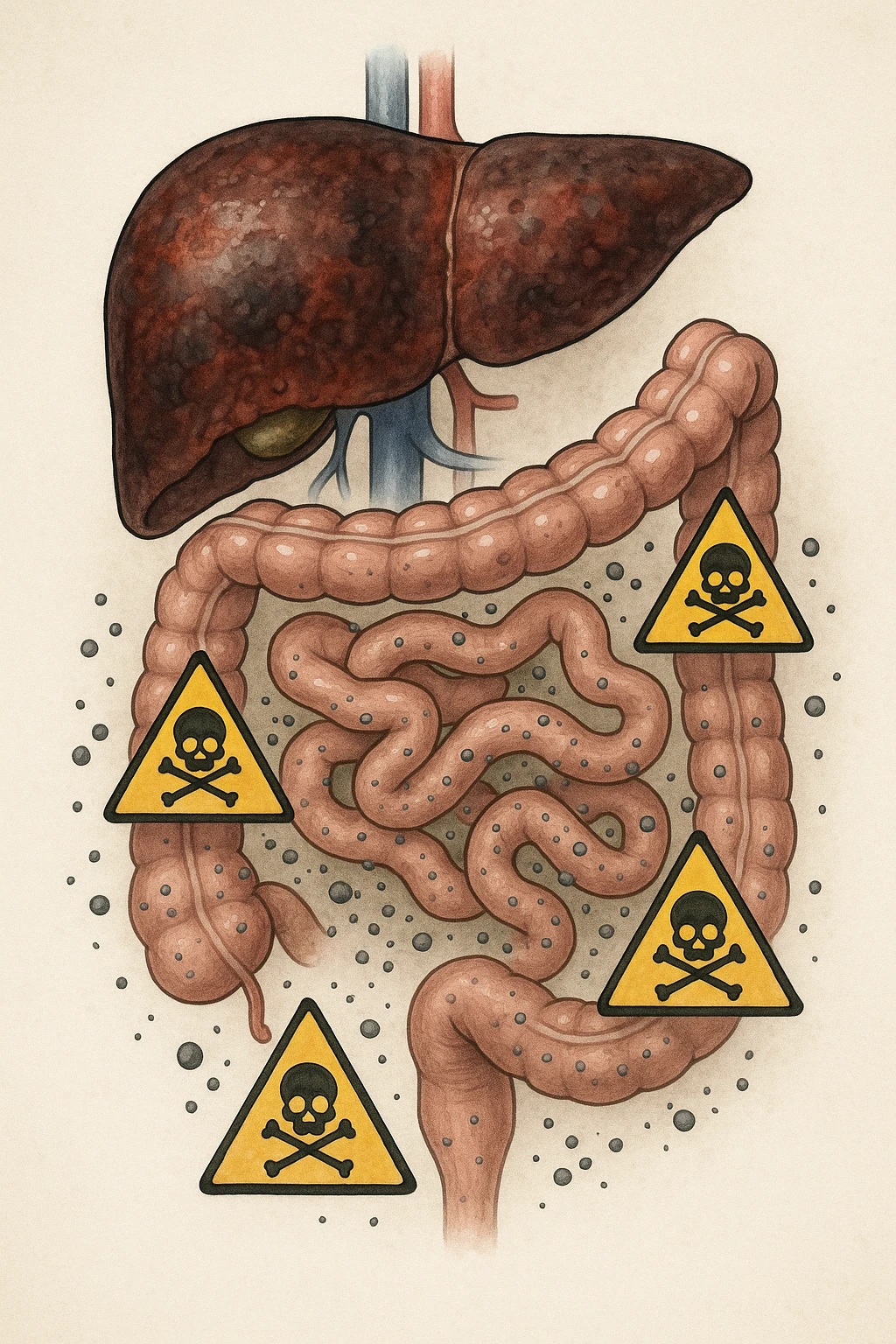 fegato e intestino intossicato da metalli pesanti emoji