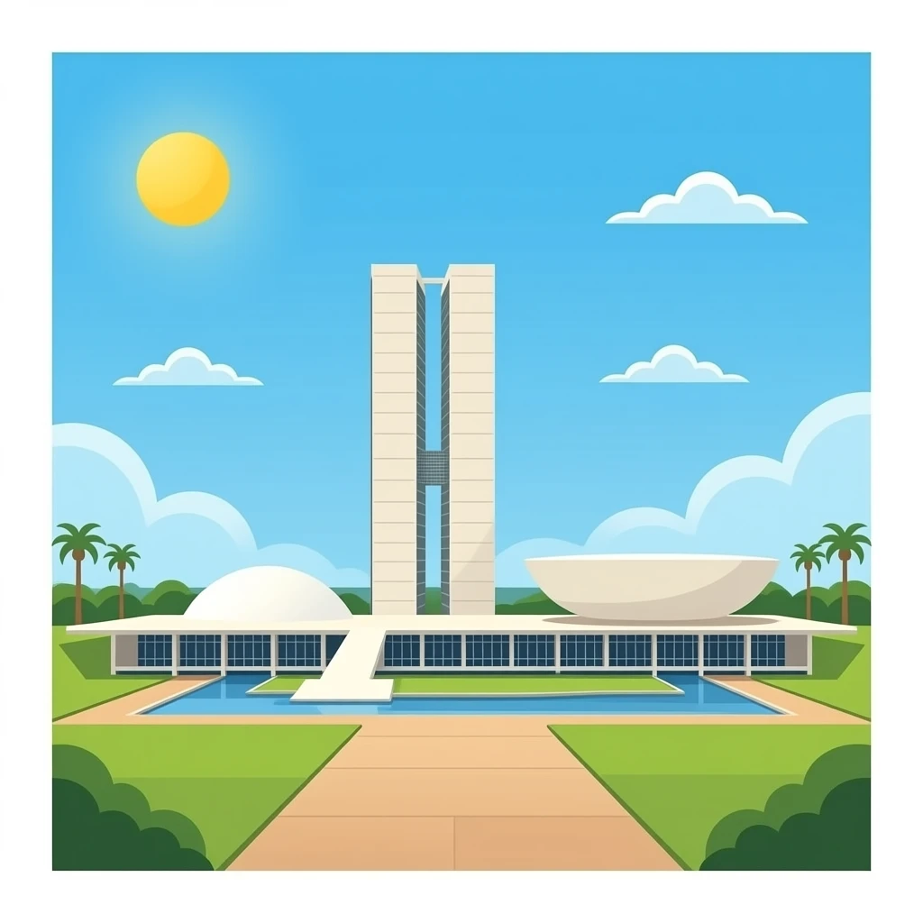 brazilian congress building only emoji