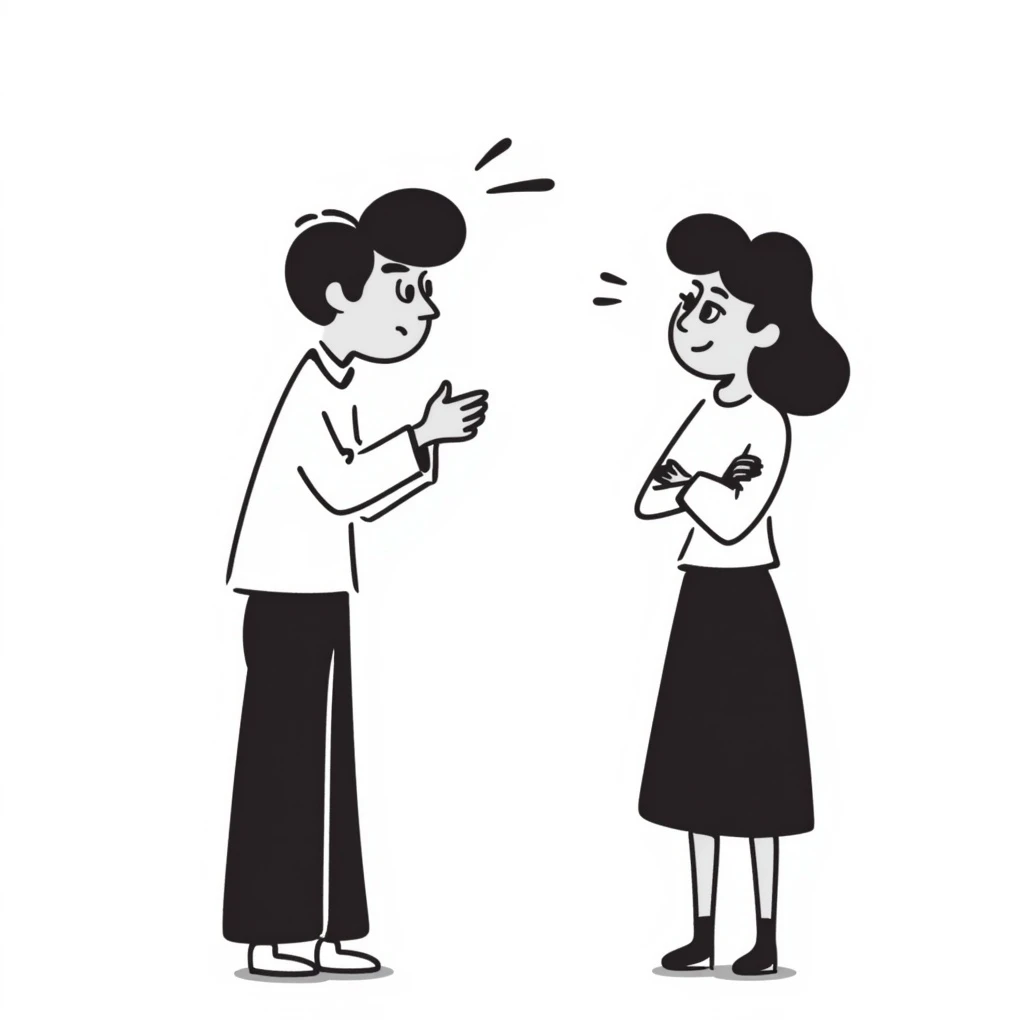 a couple arguing emoji