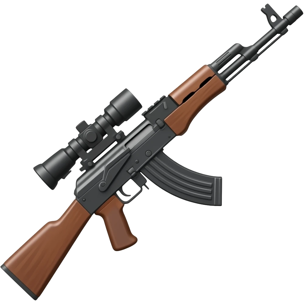 assault rifle emoji