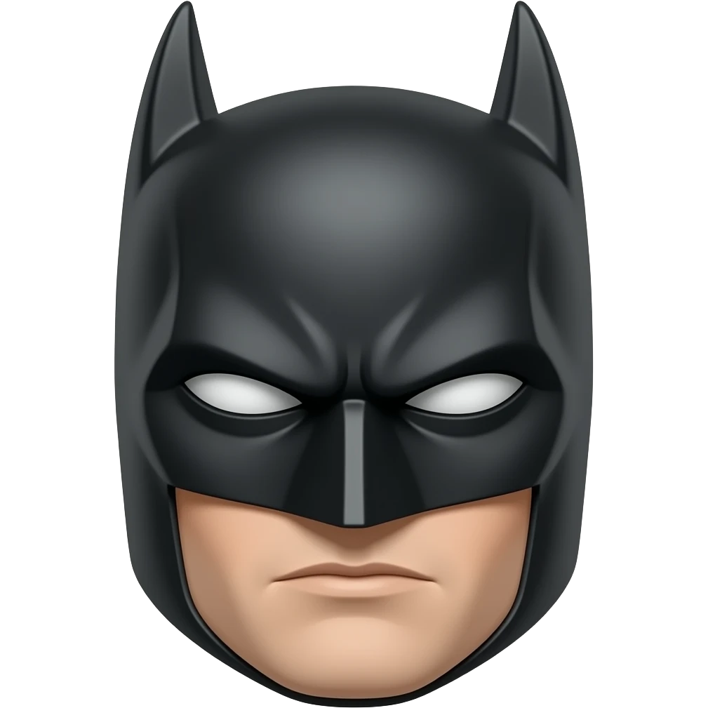 Create a batman emoji emoji