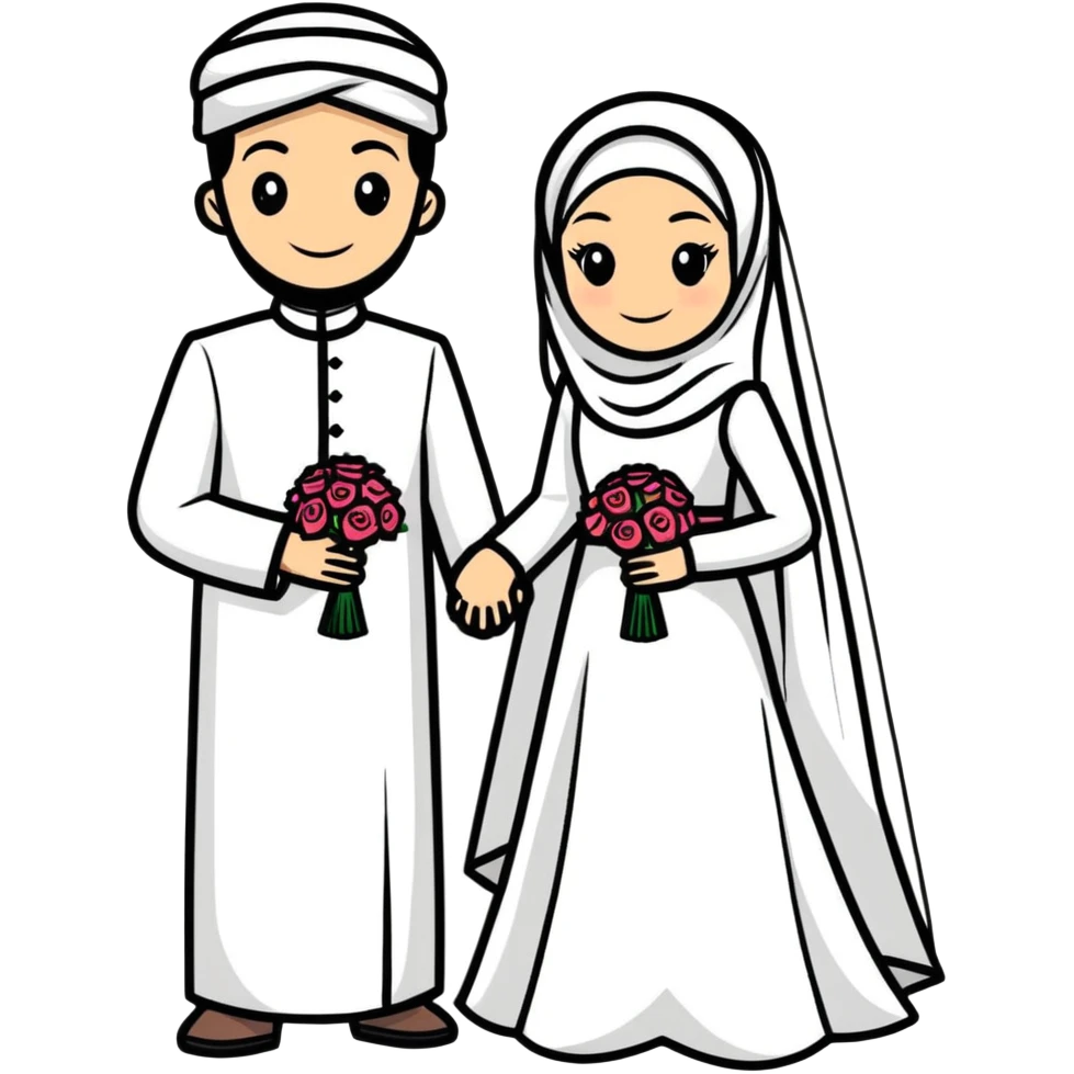 Muslim wedding  emoji