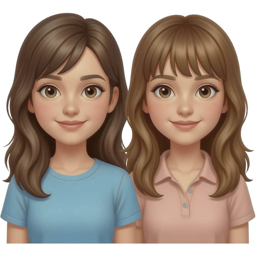 13 year old  girls best friends emoji