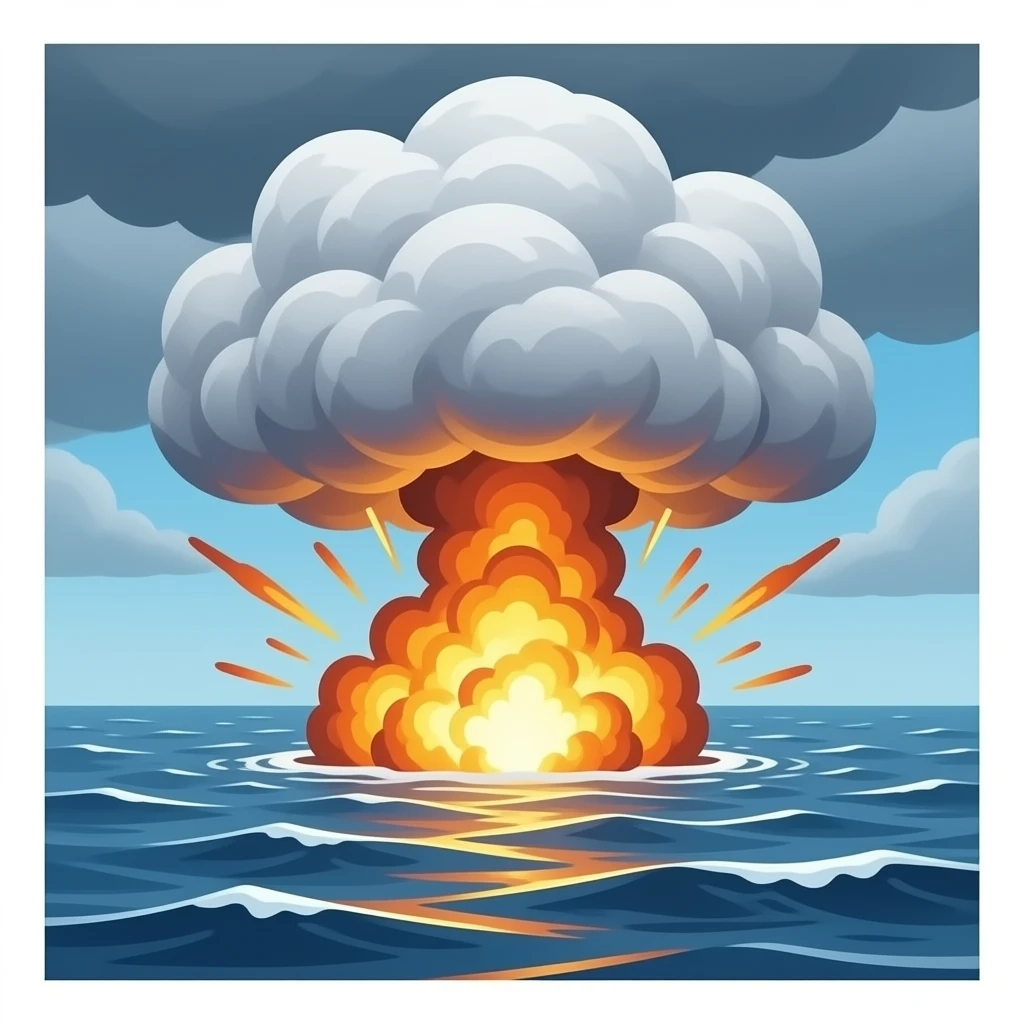 sea water explosion emoji