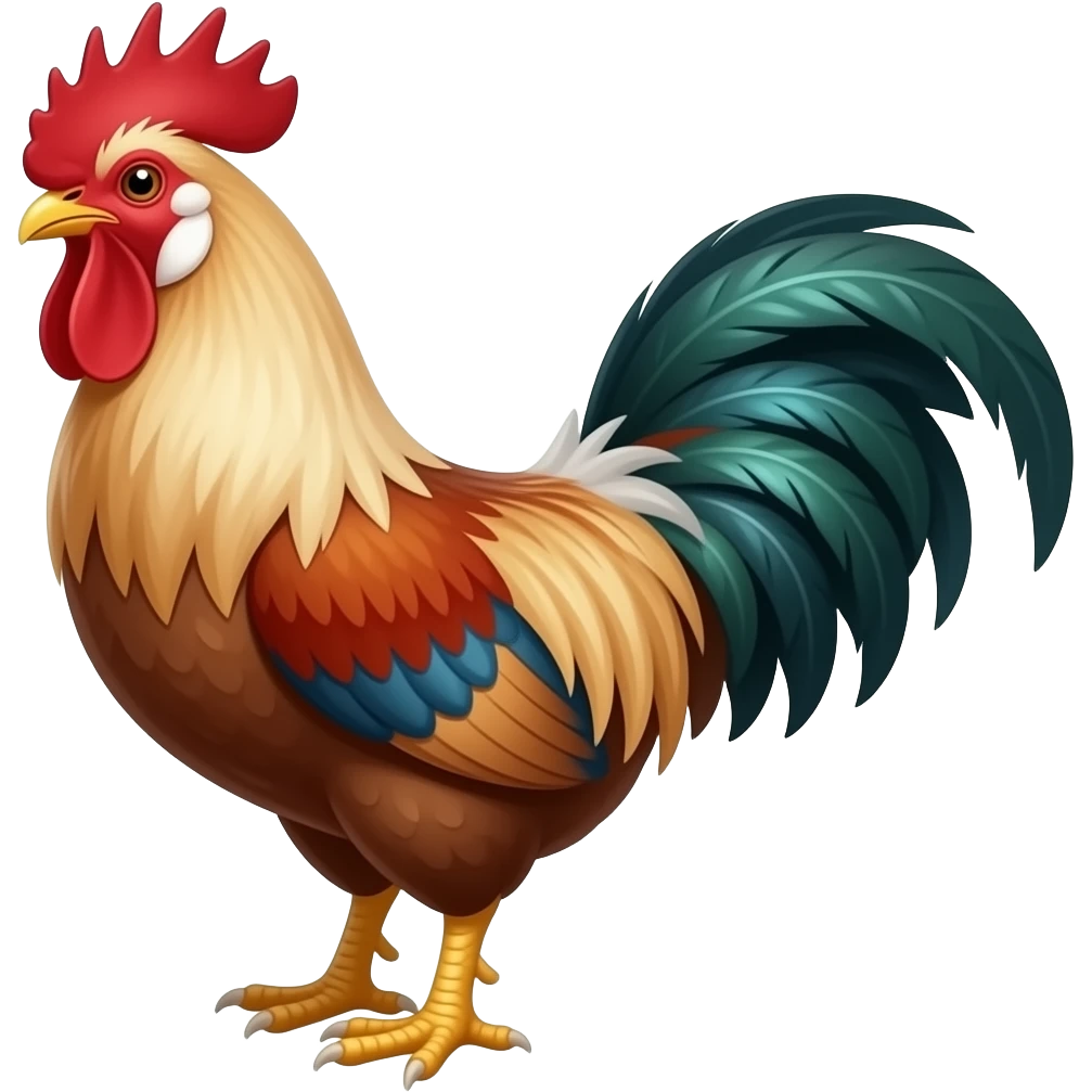 Cock emoji