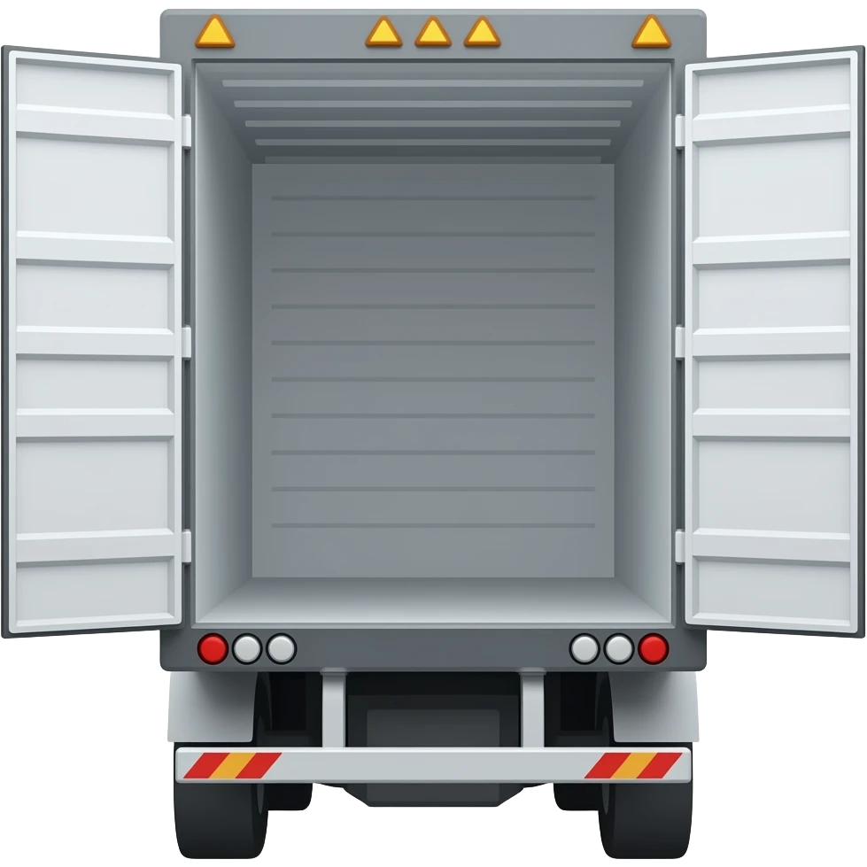 cargo trailer open emoji