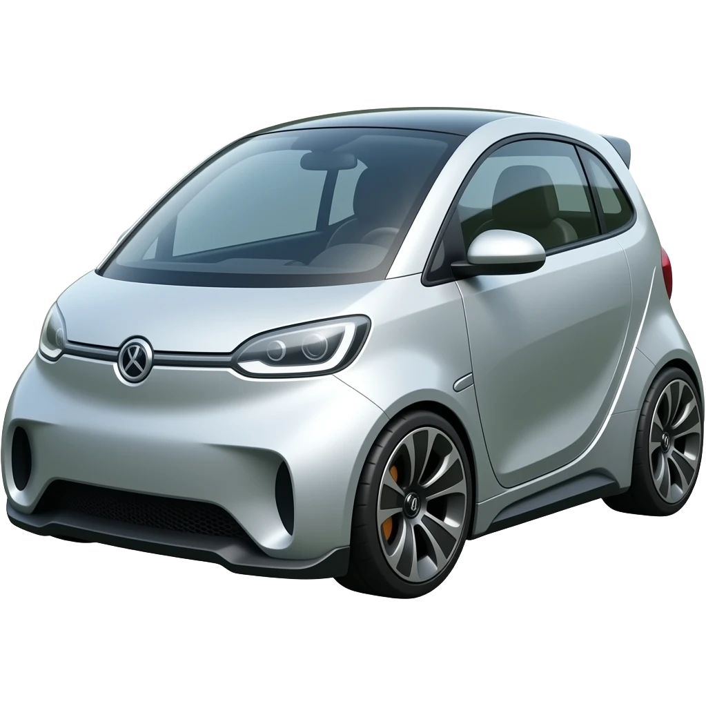 futuristic smart car emoji