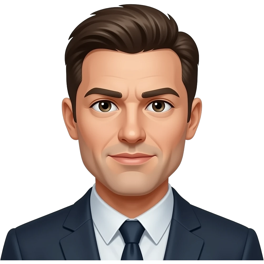 Guy with knife sharp jawline emoji