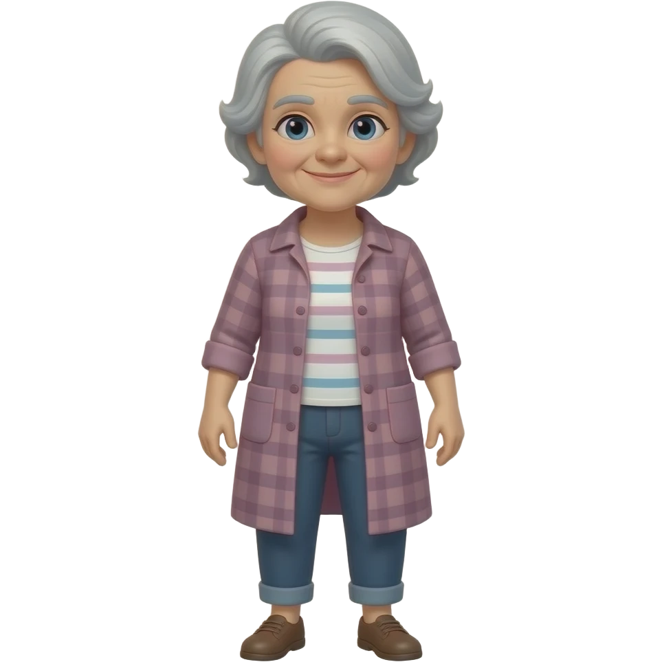 grandma full body emoji