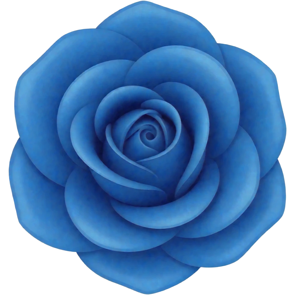 Rosa azul emoji emoji