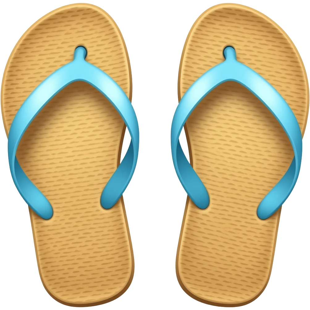 beach sandals belt emoji