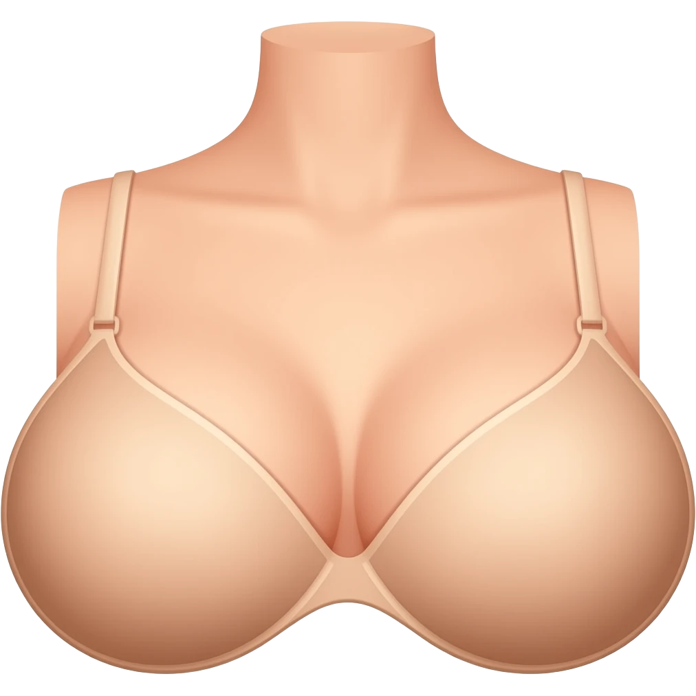 Boobes without bra emoji