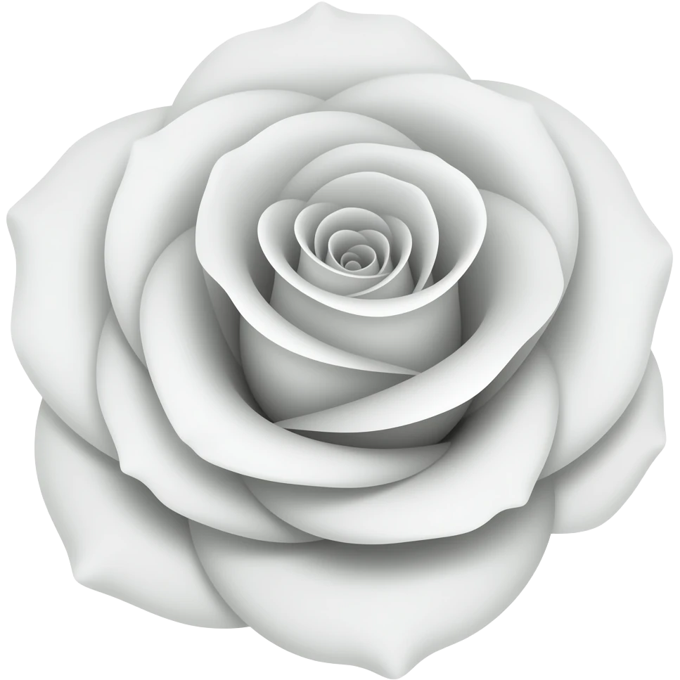 White rose emoji