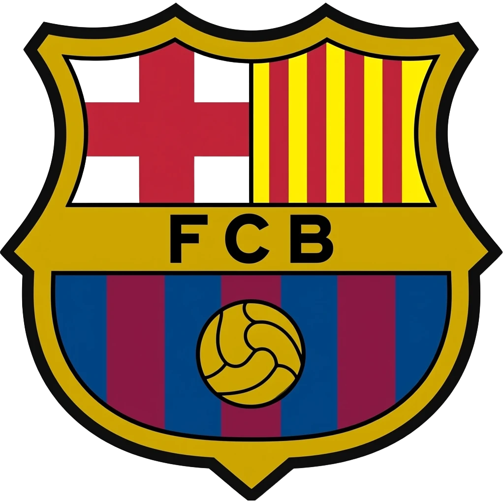 Barcelona team logo emoji