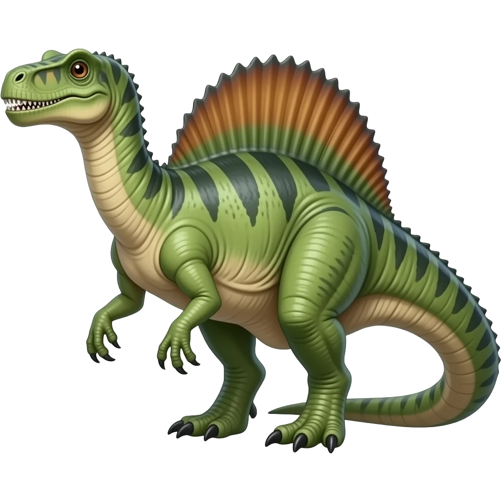Crocodile-headed Its head will be slightly larger in proportion to its body. spinosaurus emoji