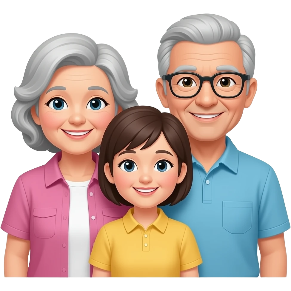grandparents family emoji