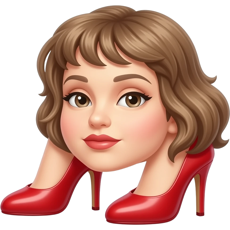 Sassy emoji with red bottom heels emoji