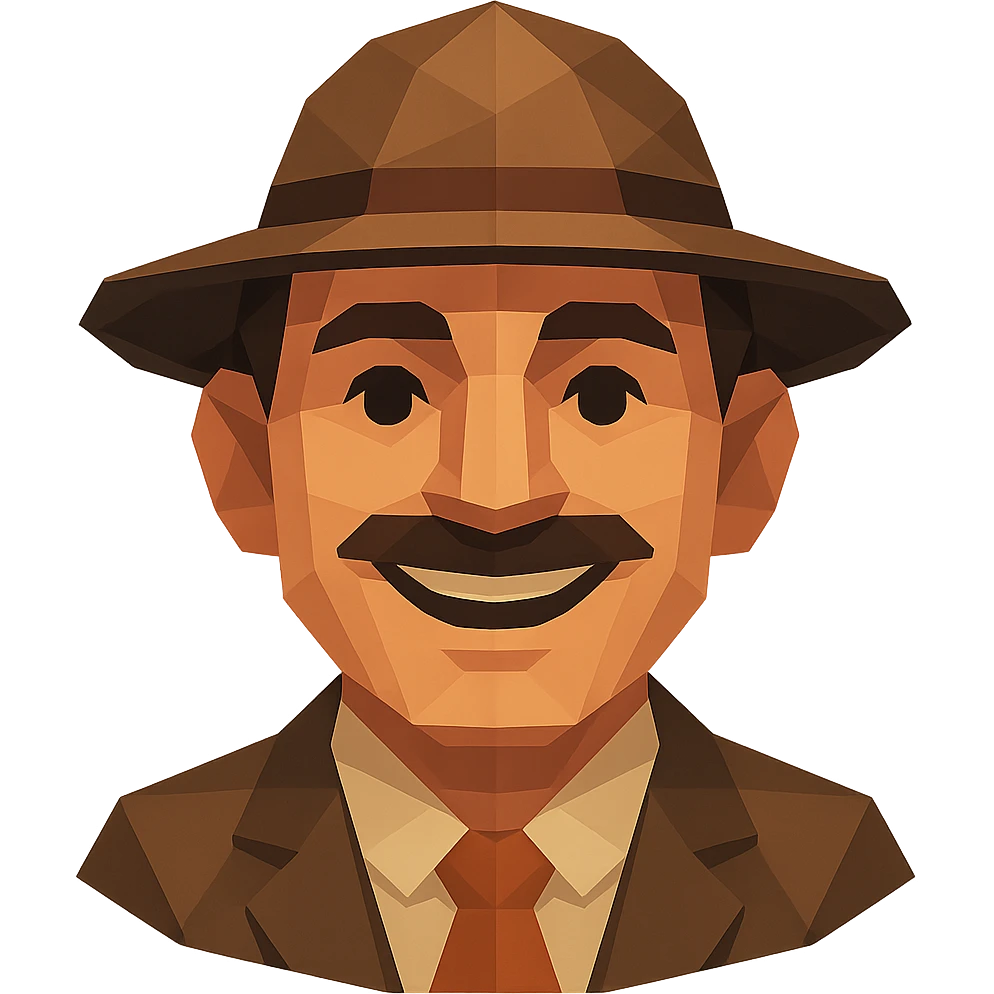 Create a realistic emoji character named Master Hunt. Hexagon shape, Helmet, The background should be transparent , for positive work culture. emoji