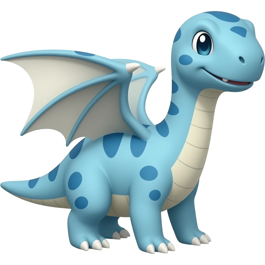 blue dinosaur fakemon emoji