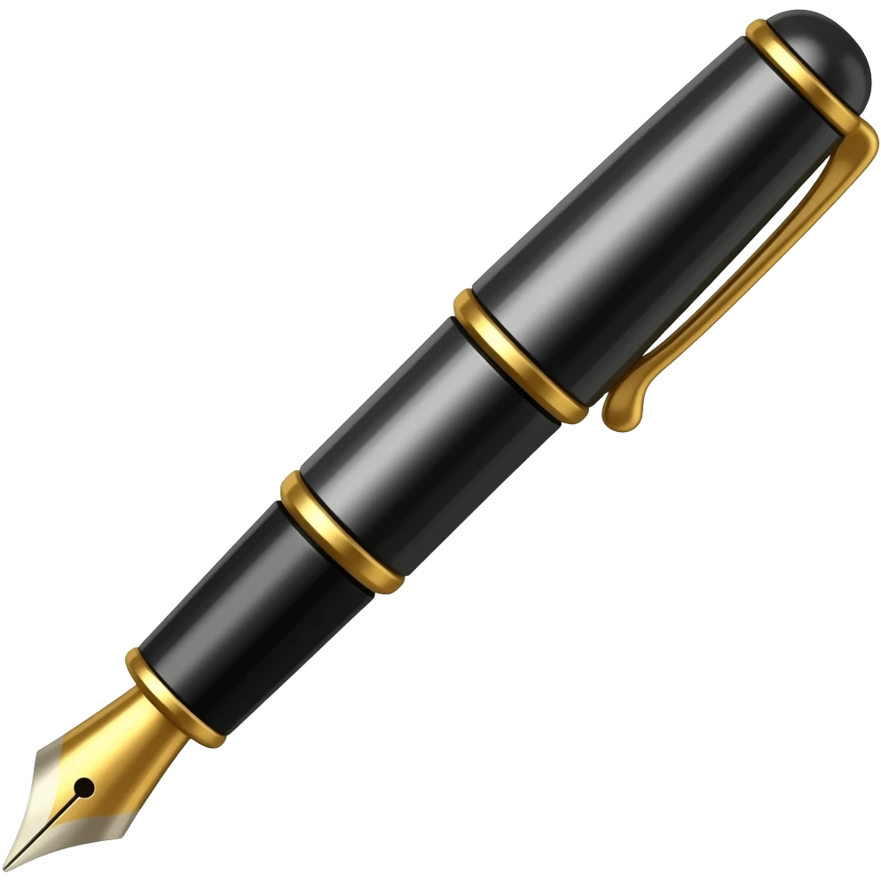 Fountain pen emoji