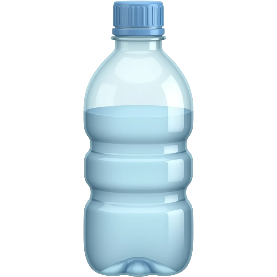 A bottle of water emoji