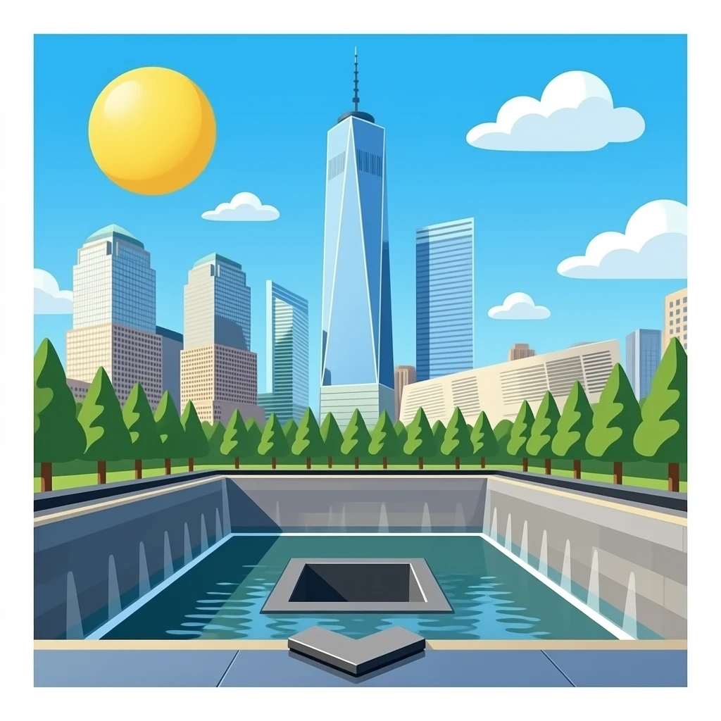 9/11 memorial emoji