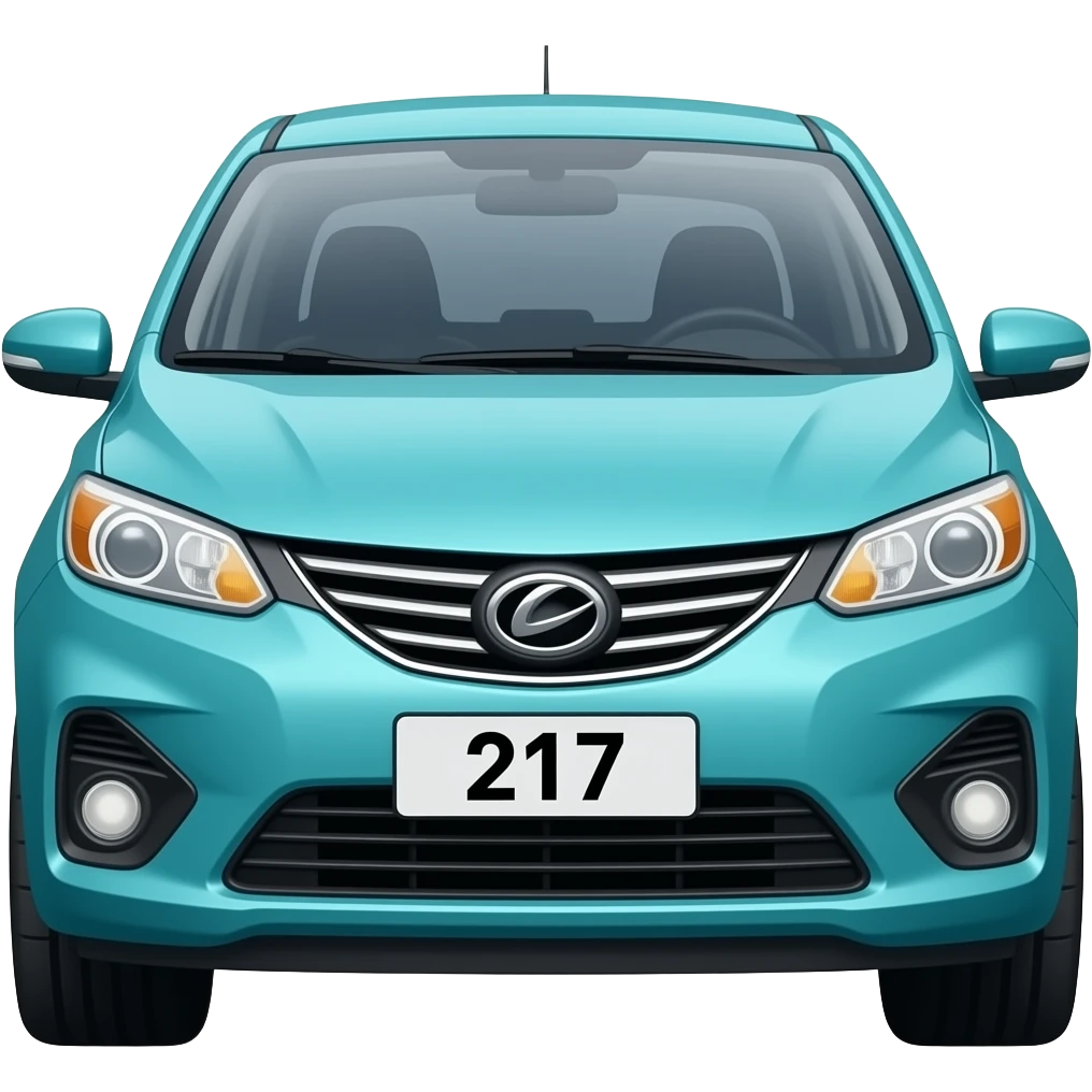 Ваз 2107 сине-зеленого цвета emoji