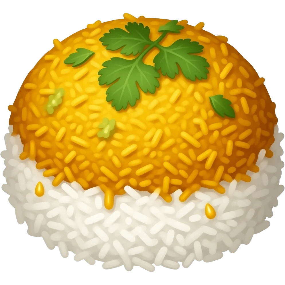 Dal rice emoji