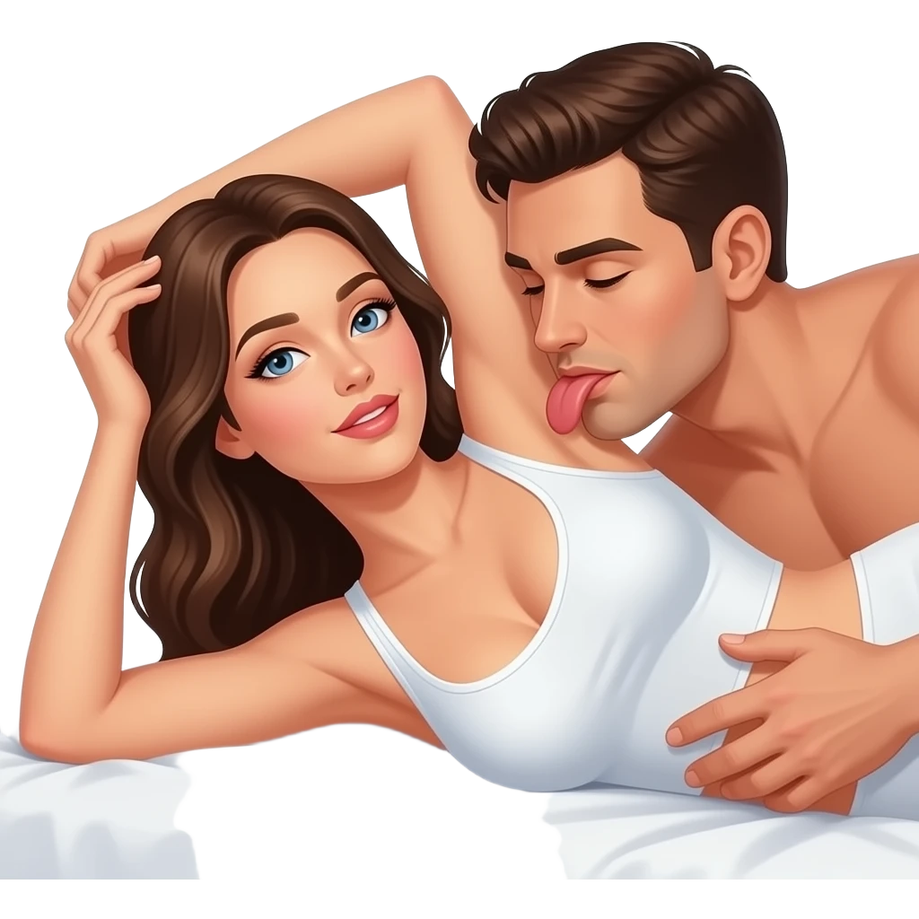 Lick her armpit emoji