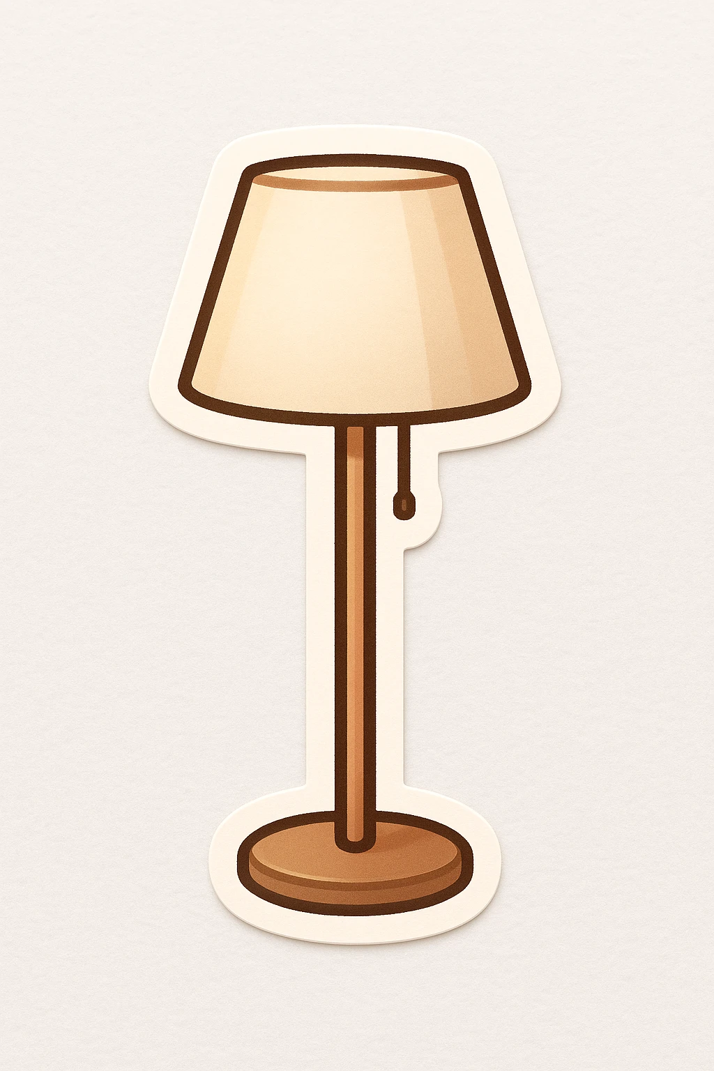 一盏简洁的落地灯 emoji