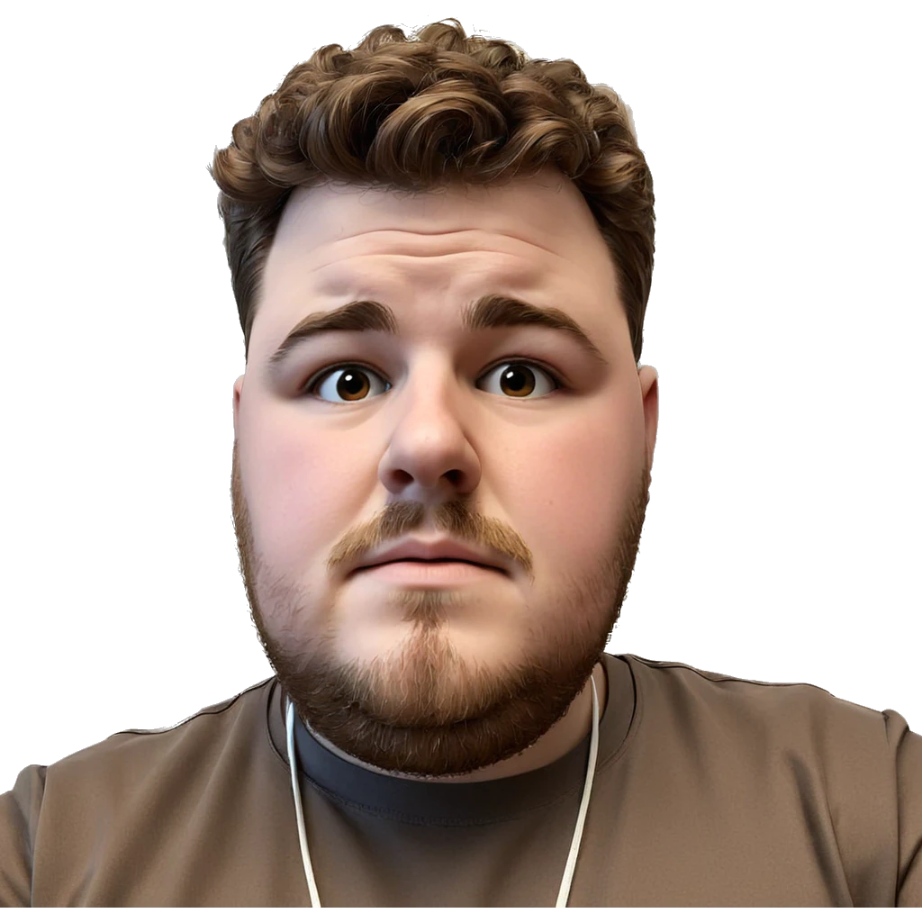 casual male portrait indoors emoji