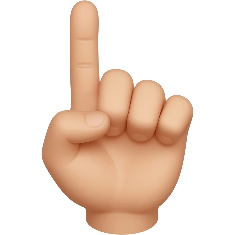 Orta parmak cykaran el emoji