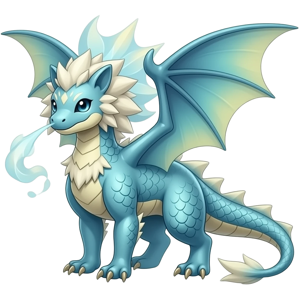 Frilly frilled Finned scaly furry maned Diancie-Palkia-Amaura-Aurorus-Salamence-aesthetic-fusion emoji