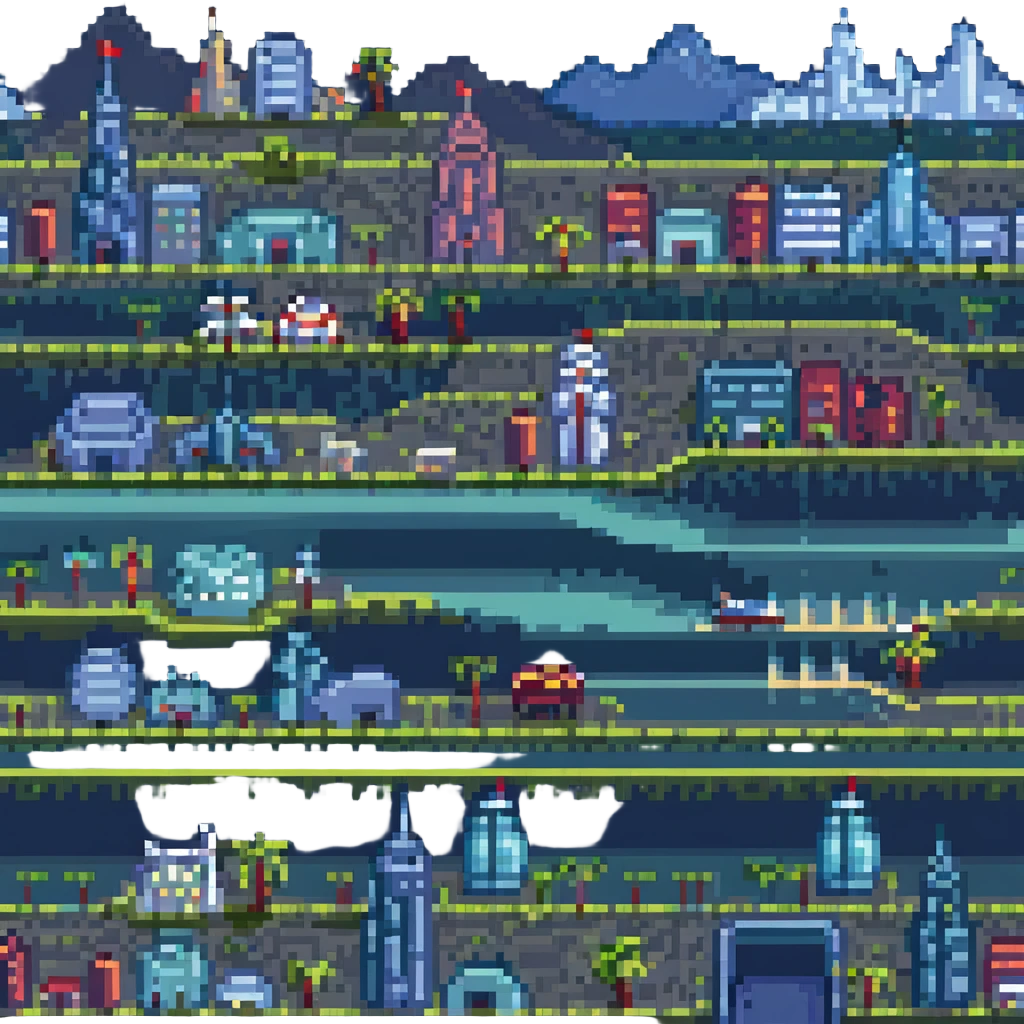 Las Venturas city skyline emoji