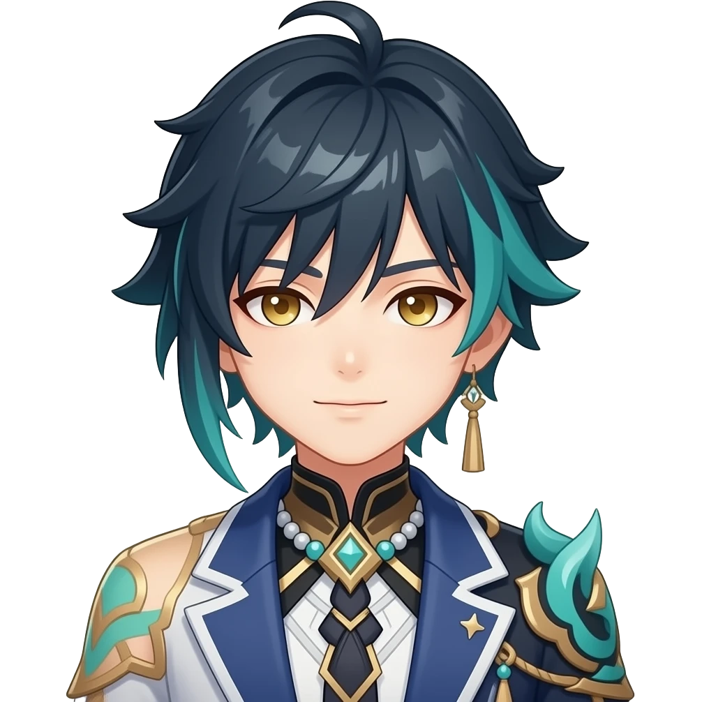 Zhongli from Genshin Impact emoji