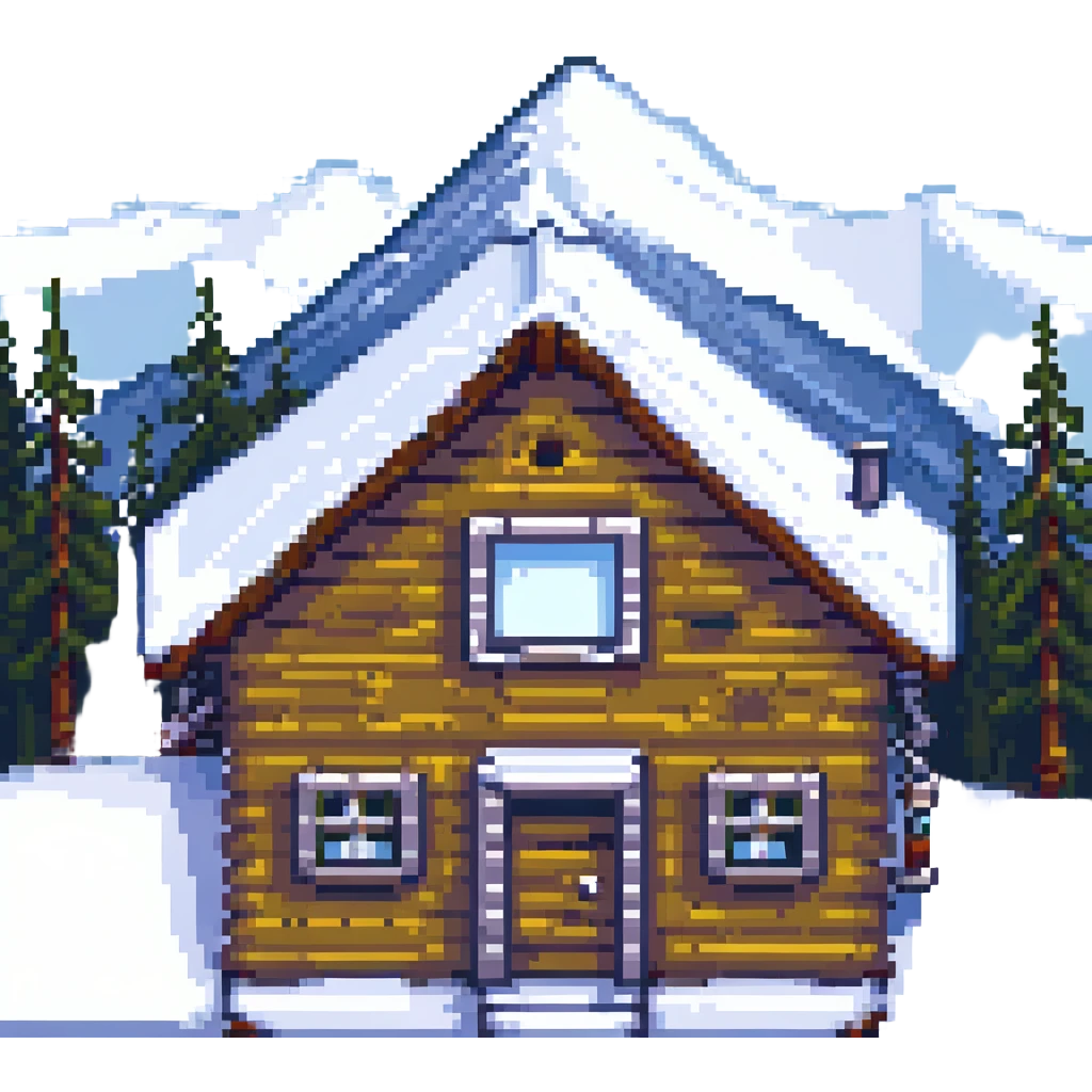 ski chalet  emoji
