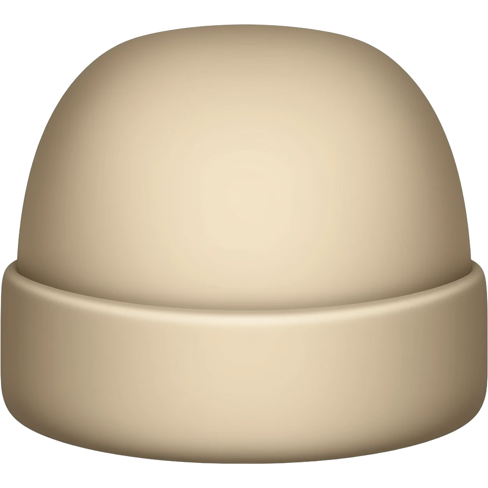 Chapéuzinho da enfermagem marrom emoji