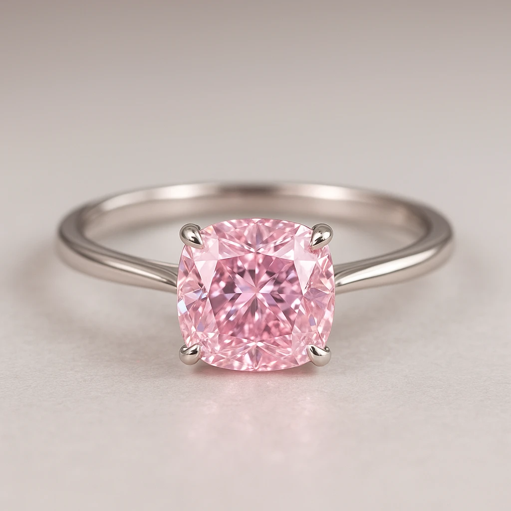 pink diamond ring emoji