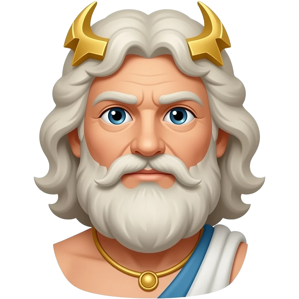Zeus from Greek Mythology emoji