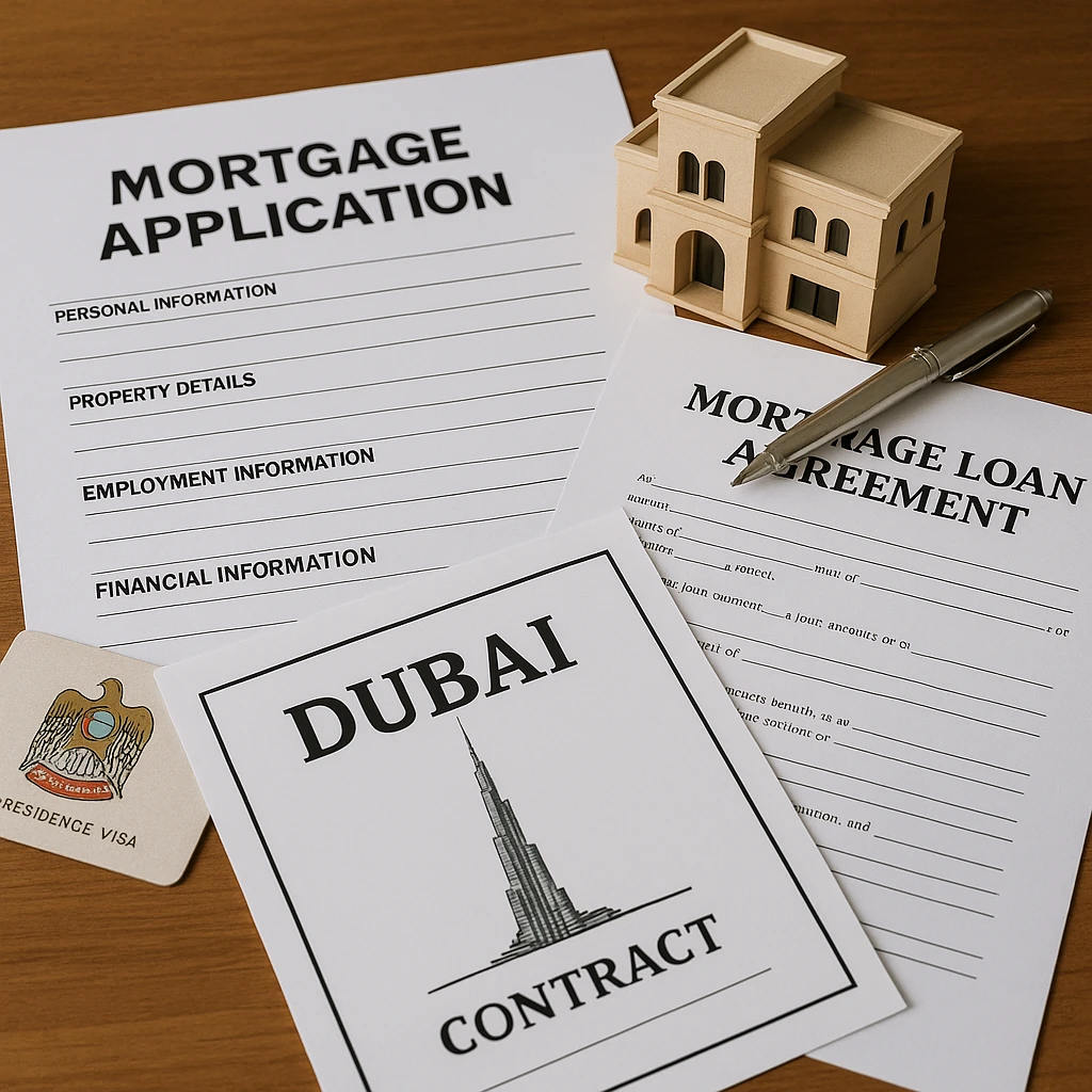 Documents for a mortgage in Dubai emoji