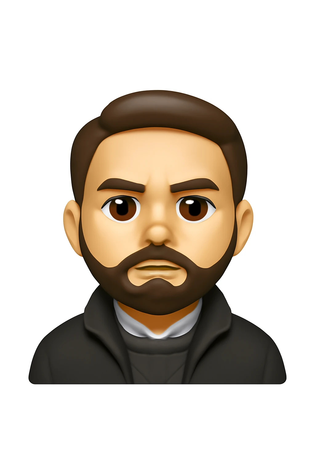 A 3D Apple-style emoji version of the uploaded image, preserving its colors, shapes, textures, and overall design, simplified into emoji form while keeping key details recognizable. Smooth glossy finish, soft shadows, high-quality render, minimal background emoji