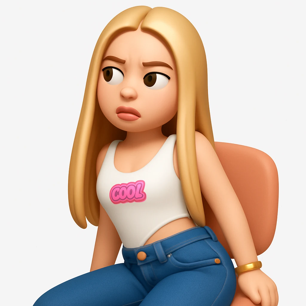 Convert the uploaded image into a 3D Apple-style emoji — preserve the key shapes, colors, and overall composition of the original image. Simplify the forms into clean, rounded cartoon-style elements while keeping the subject recognizable. Apply glossy textures, soft lighting, smooth shading, and render everything in Apple emoji style on a clean white background emoji